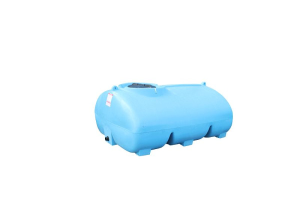 Duraplas DuraTank H-Eco 2000 H, Wasser Transportfass 2000 L, tiefschwarz, AQ2001H-9005