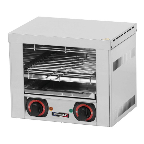 Casselin Einfacher Toaster 2 Zangen, Aus rostfreiem Stahl, CTOS2P