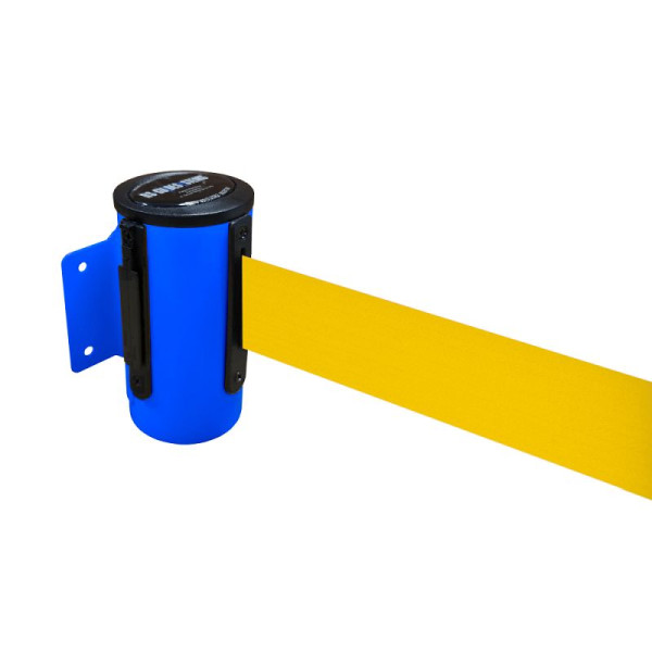 Stein HGS Wandgurtkassette -P-Line Utility-, blau, signalgelb, mit Gurtendstück (Standard), 12846b-1202