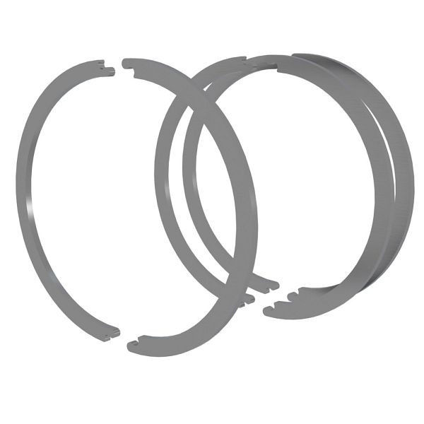 Hauff Ring clip set for corrugated pipes, Rohr Ø: 125 mm, Wellrohrhersteller: Hegler, 3030560125