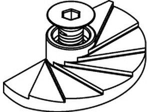 ART 82019 LINDAPTER FLOOR FAST M 8 galvanisch verzinkt VE=S