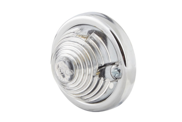 HELLA Positionsleuchte, Halogen, 24/12V, Anbau/Schraubanschluss, Lichtscheibenfarbe: glasklar, rechts/links, 2PF 997 022-011