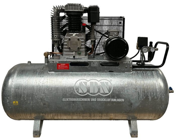 SBN Kolbenkompressor 750/16/2/270V D Professional, liegend, 01070270H