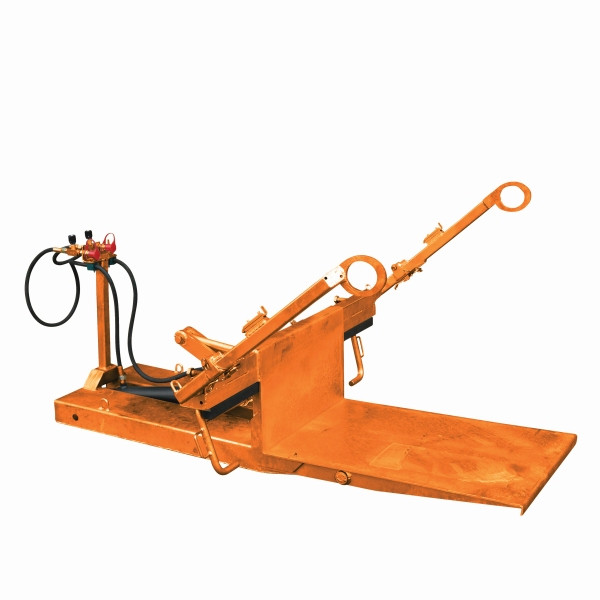Eichinger Industrie Kommissionierplattform, LxB 6110x2000 mm, reinorange, 20970200000000