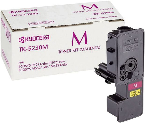 KYOCERA-MITA Original Kyocera Toner-Kit gelb (02R9ANL0,1T02R9ANL0,2R9ANL0,TK-5230Y), TK5230Y