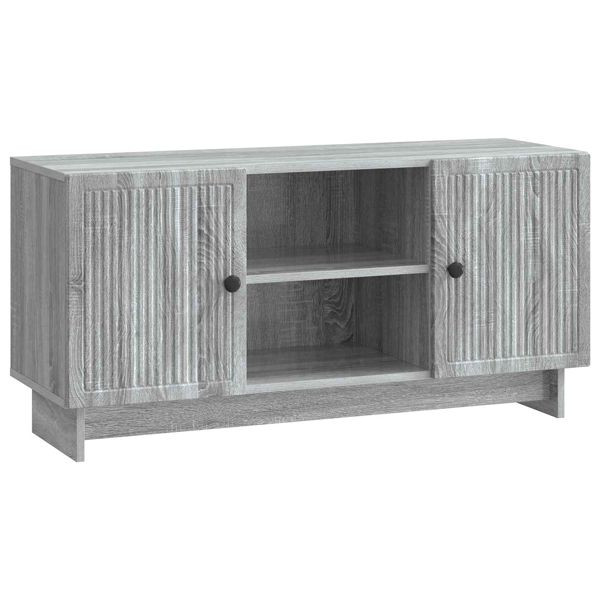 vidaXL TV-Schrank Graues Sonoma 102 x 34,5 x 50 cm Holzwerkstoff, 894011