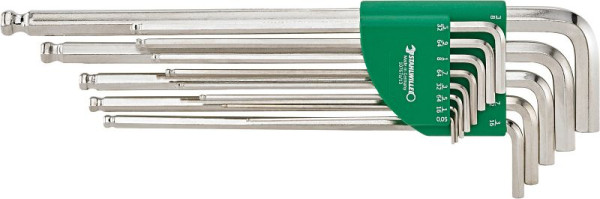 STAHLWILLE Kugelkopf-Winkelschraubendreher-Satz 10767a/13 Bereich 0,05 - 3/8 13 Stück, 96435700