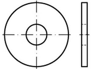 Scheiben DIN 440 A 2 R 5,5 VE=S (100 Stück)