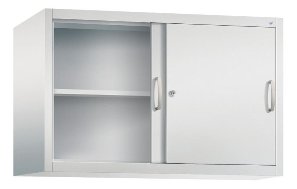 C+P Aufsatzschrank Acurado, H790xB1200xT500mm, Farbe: Lichtgrau, Bügelgriff, 2 OH, 2055-00 S10058
