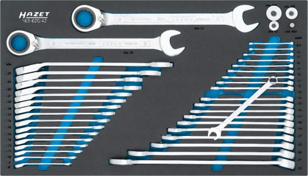 Hazet Schraubenschlüssel Satz, 42-teilig, 163-620/42