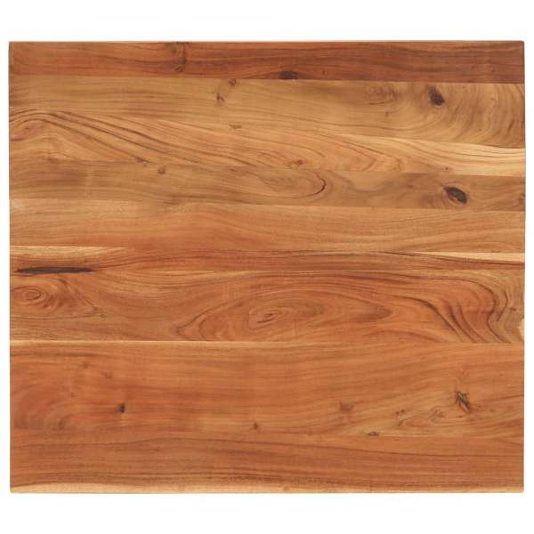 vidaXL Tischplatte 90x80x2,5 cm Rechteckig Massivholz Akazie, 370939