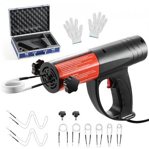 VEVOR 1500W Induktionsheizgerät mit 8 Spulen zum Entfernen rostiger Schrauben für Autowerkstätten, CGYJRQZJTJSCFR1TX001V2