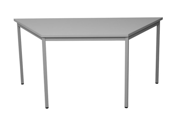 Gürkan Tisch, 80 x 160 x 75 cm, Lichtgrau, Grau, Mehrzwecktisch, Trapez, MTB.T.168, 101408