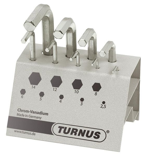 KUKKO Verkaufs- und Werkstattständer ISO 2936, Außensechskant: 2,5; 3,0; 4,0; 5,0; 6,0; 8,0; 10,0; 12,0; 14,0 mm, 201-909