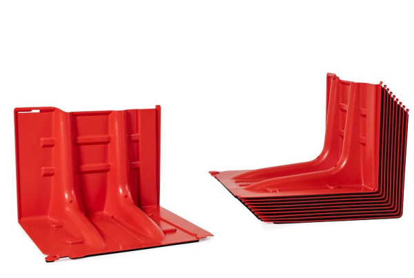 DENIOS Mobile Hochwasserbarrieren, 50 cm hoch, Gerade, Set, VE: 10 Stück, 321326