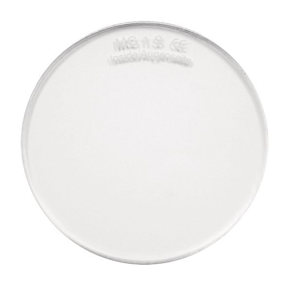 Schweißkraft DIN-Gläser rund Ø 50 mm, farblos, splitterfrei, VE: 10 Stück, 1600800