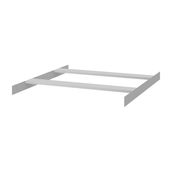 hofe Pendelhefterebene Stecksystem Orion Plus, 2-seitig System Elba/Leitz 975 mm lang, Tiefe 800 mm - Traversen RAL 7035 - Schienen verzinkt, K508010EE