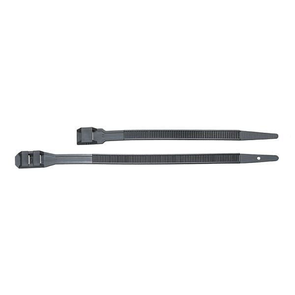 Haupa Kabelbinder Double Locking schwarz 9 x 180 mm, VE: 100 Stück, 262700