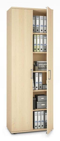 Deskin Flügeltürenschrank MULTI MODUL-PRO, Ahorndekor, B 800 x H 2250 x T 420 mm, 351753
