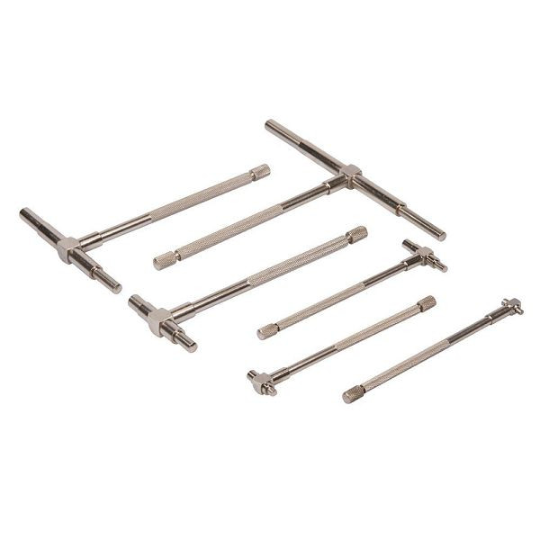 Silverline Teleskoplehren, 6-tlg. Satz, 8–150 mm, 675092