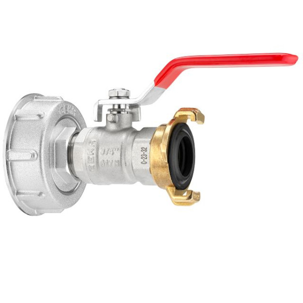 GEKA plus IBC Adapter Set S60x6, mit Kugelhahn und Kupplung, VE: 6 Stück, 30.0045.8