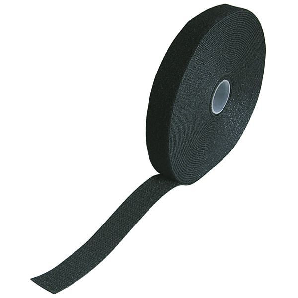 Haupa Klettband für Elektroinstallationen schwarz Rolle 10m x 20mm, 262782