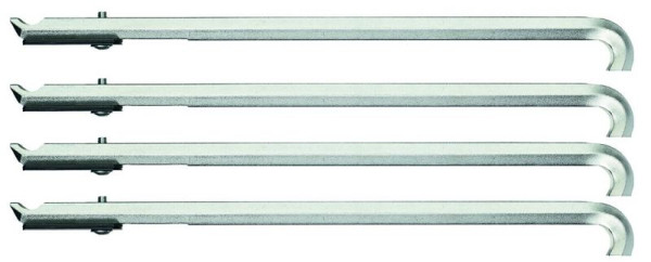 GEDORE Abzughaken-Satz 4-teilig 178 mm mit Abstandshaltern, 8012080