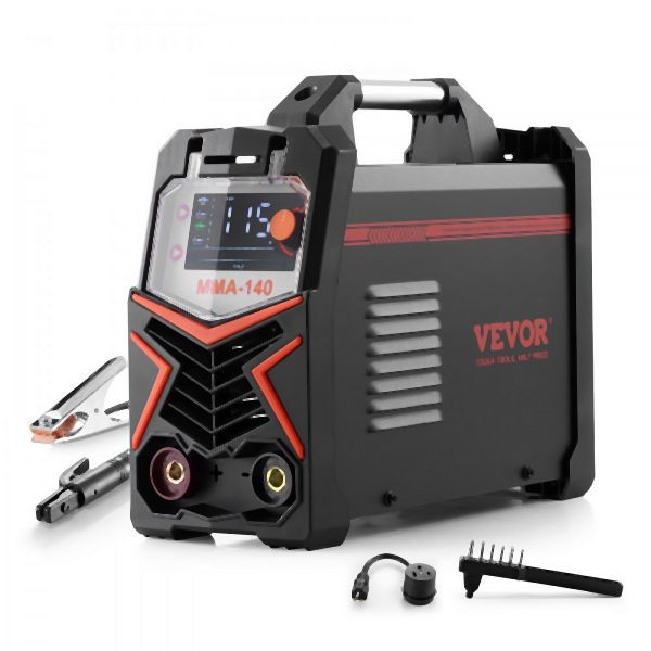 VEVOR WIG Schweißgerät 4-in-1 Schweißer Puls MMA Lift Stick IGBT Inverter LED, TIGHJ140ASHYARAY5V2