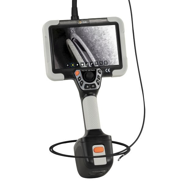 PCE Instruments Video Endoskop, LC Touch Display, 1920 x 1200 Pixel, Kameraauflösung 160.000 Pixel, Kamerasonde 2 m, Biegeradius 35 mm, PCE-VE 1500-38209
