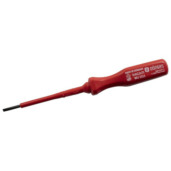 Dönges Schlitz-Schraubendreher, VDE-isoliert, DIN 7437, 4,0 x 100 mm, 103240