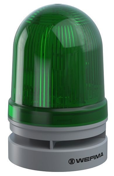 WERMA Midi TwinLIGHT Combi 115-230VAC GN- grün, 461.210.60