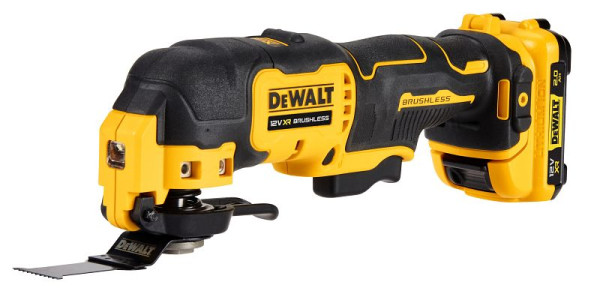 DeWalt 12 Volt / 2 Ah oszillierendes Akku-Multi-Tool, DCS353D2-QW