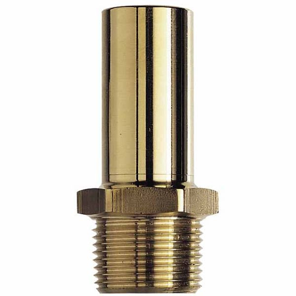 ELMAG Rohrstutzen mit Gewinde, RS-Z 28 x 1', Messing, 11719