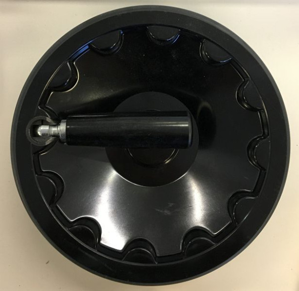 ELMAG Handrad mit Griff für CU-Modelle, 9807005, 9000098070054