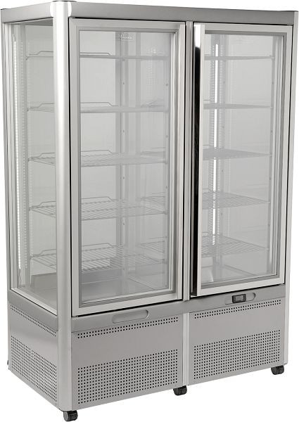 KBS Panoramavitrine Prisma 801 TNV-PF (bronze) mit 10 Rosten, 23231802
