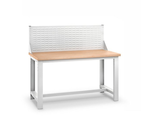 bott cubio Aufsatzrahmen mit Schlitzplatten BxTxH: 2000 x 230 x 960 mm, RAL 7035, 41011122.16