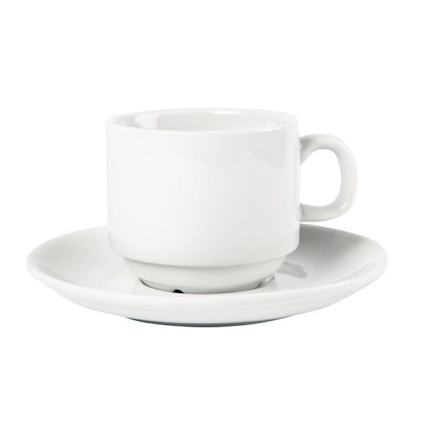 Olympia Whiteware Teetassen 20 cl, VE: 12 Stück, Porzellan, CB467