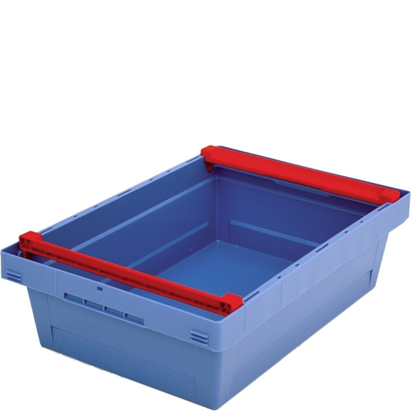 BITO Mehrwegbehälter MB Deckel/Bügel/Kufe /MBB64171 600x400x173 taubenblau, Bügel, C0402-0025