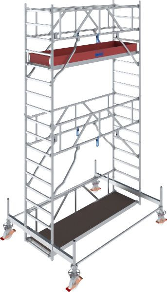 Krause Stabilo Fahrgerüst S100 Feldlänge: 2,50m, Arbeitshöhe: 5,50m, 774026