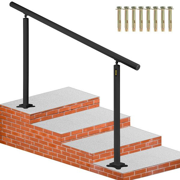 VEVOR Treppengeländer ohne Querstreben 152,8 x 91 cm, Ideal für Treppe mit 0-5 Stufen, SNLZSLZYGL5FT1GTPV0