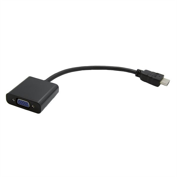 VALUE HDMI-VGA Adapterkabel, HDMI ST / VGA BU, 12.99.3114