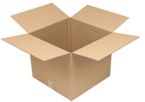 TransPak Wellpapp-Faltkarton 1-wellig, Innenmaß 390 x 390 x 340 mm, Qualität 1.20C, VE: 25 Stück, 299272
