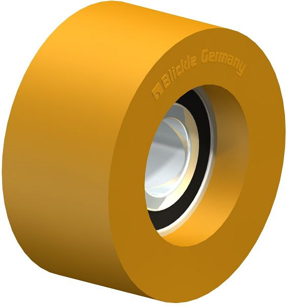 Blickle FTH 61x30/17-12K Rad aus Blickle Extrathane®, Hellbraun, 463844