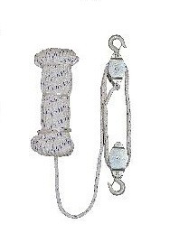 SHT Flaschenzug, Bauseilzug 500 kg/0, 5t, Tragfähigkeit in kg/Seil in m: 500/40, 751088