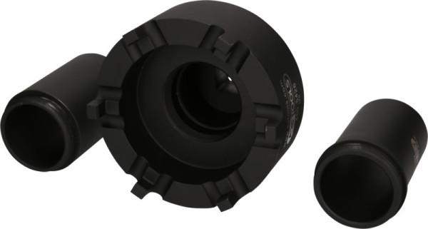 KS Tools Nutmuttern-Schlüssel-Satz mit 2 Führungsrohren für Mercedes, Ø 113 mm, 3-teilig, 460.5425