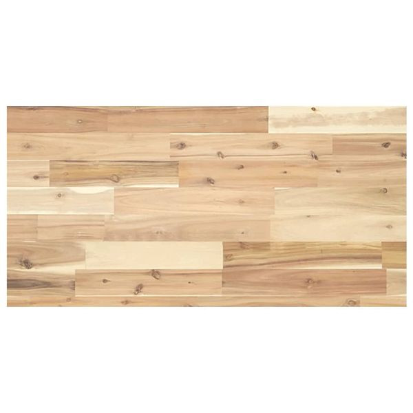 vidaXL Waschtischplatte Unbehandelt 100x40x4 cm Massivholz Akazie, 3279673