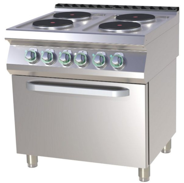 RM Thermik Serie 700, Elektroherd mit Backofen, 800x730x900 mm, SPT-780/21E