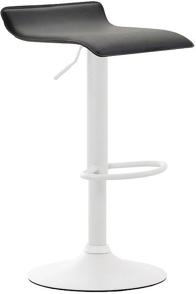 CLP Barhocker Dyn V2 Kunstleder weiß, schwarz, 315288