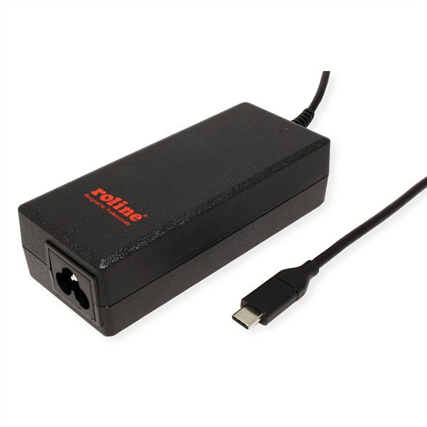 ROLINE USB Charger mit C5 Anschluss, 1x USB Typ C Port, 65W, 19.11.1034