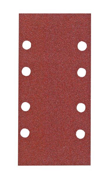 HiKOKI Schleifblatt 83x166mm, P40, zum Spannen, Rot, VE: 10 Stück, 753011